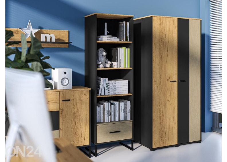 Sahtliga riiul Gotland 60 cm suurendatud