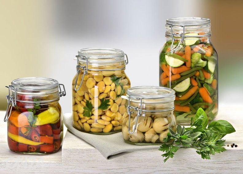 Säilituspurk Fido M 750 ml, 3 tk suurendatud