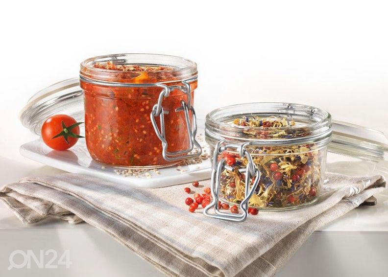 Säilituspurk Fido S 125 ml, 3 tk suurendatud