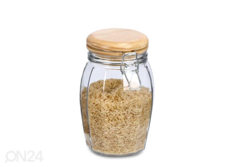 Säilituspurk klambriga 1200 ml suurendatud