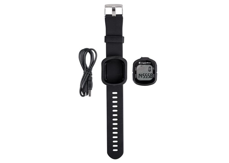 Sammulugeja/käekell digitaalne Strippy II inSPORTline suurendatud