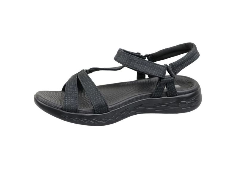 Sandaalid naistele Skechers On The Go 600 W 15316-BBK suurendatud
