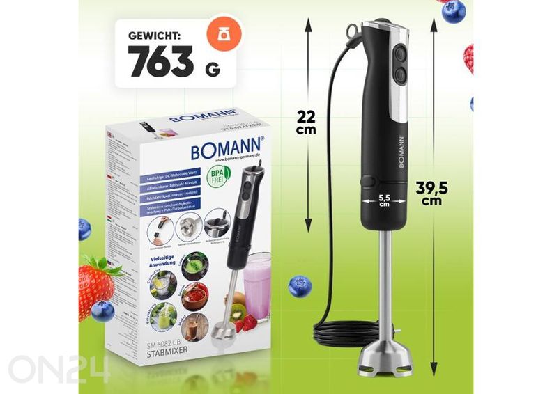 Saumikser Bomann SM6082CB suurendatud