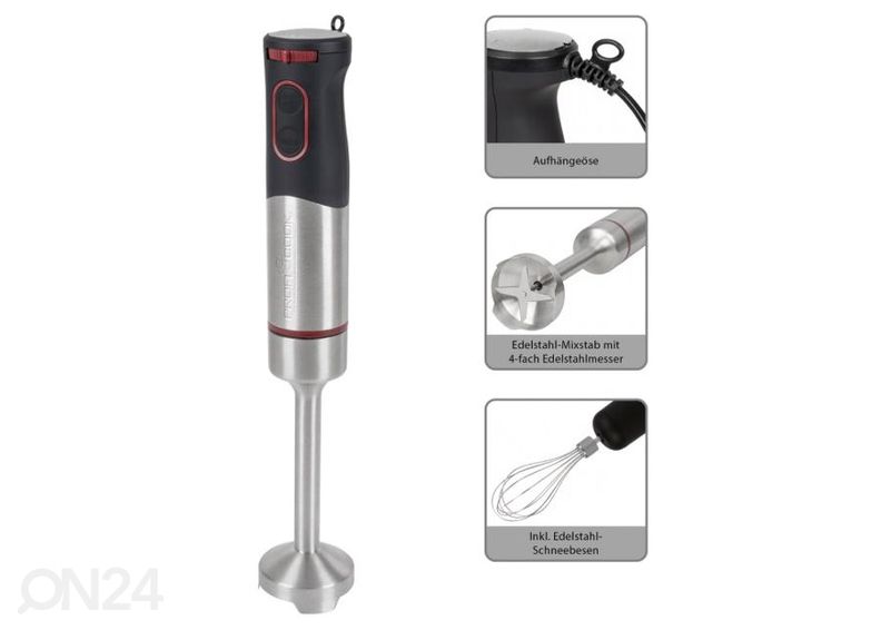 Saumikser ProfiCook PCSMS1226, inox suurendatud