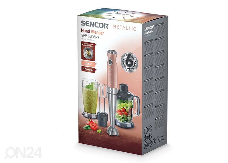 Saumikser Sencor Metallic SHB5605RSEUE3 suurendatud