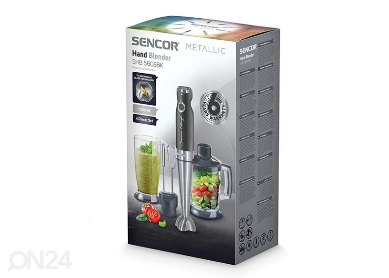 Saumikser Sencor Metallic SHB5608BKEUE3 suurendatud