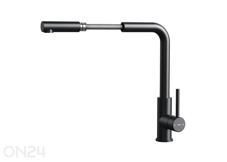 Segisti Teka UNI 9331, matt must suurendatud