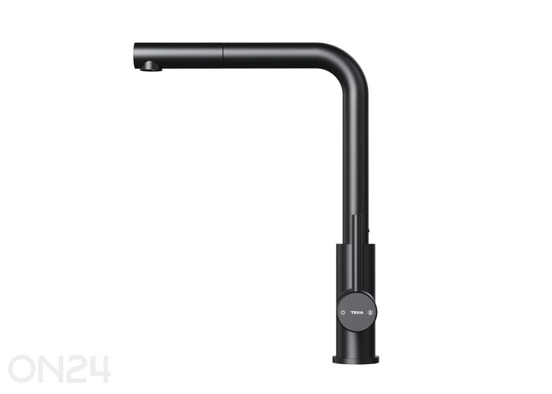 Segisti Teka UNI 9331, matt must suurendatud