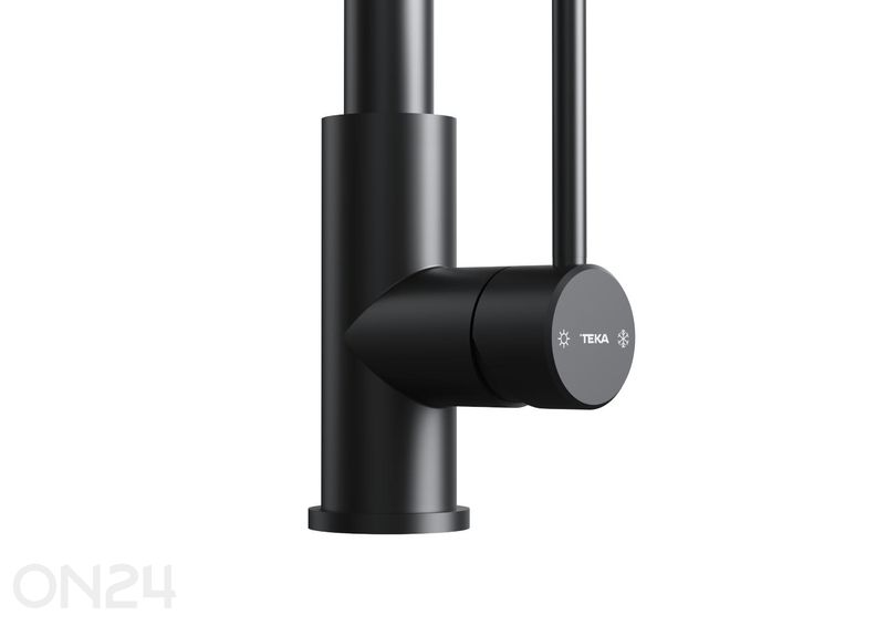 Segisti Teka UNI 9331, matt must suurendatud