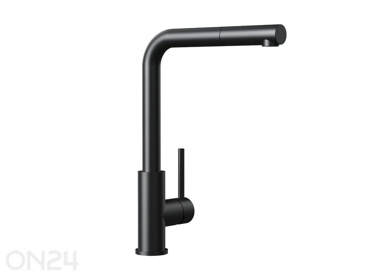 Segisti Teka UNI 9331, matt must suurendatud