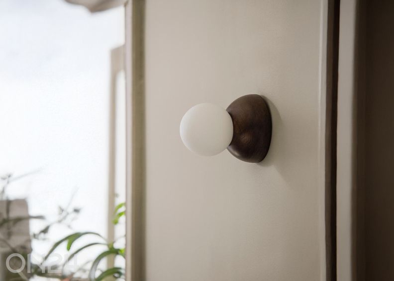 Seina-/laelamp Torrano, 13 IP44, tamm suurendatud