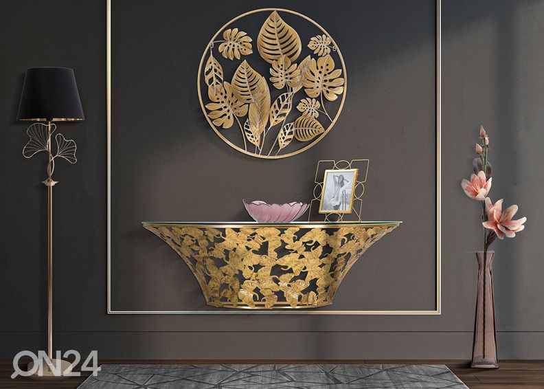 Seinadekoratsioon Jungle Round 80 cm suurendatud