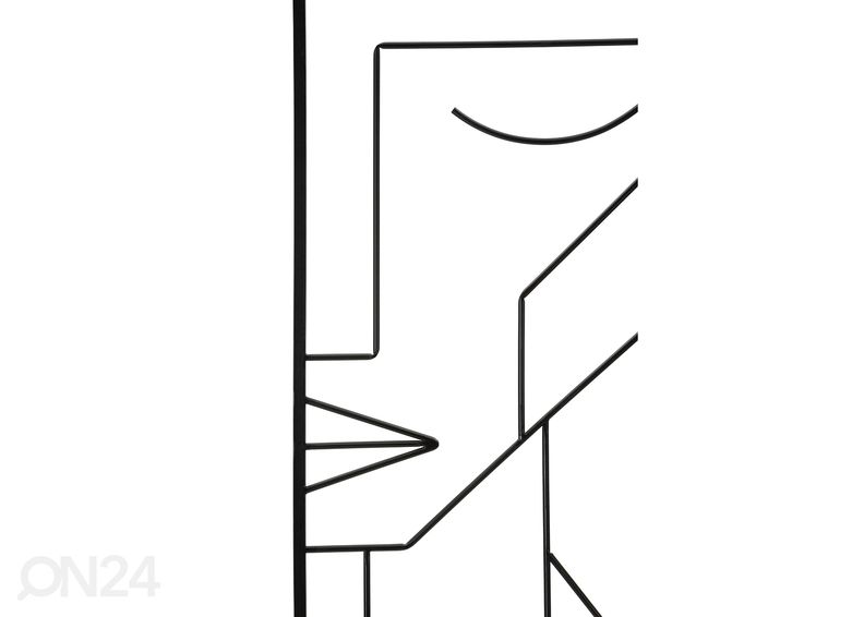 Seinadekoratsioonid Tribal 2tk 60x80 cm suurendatud