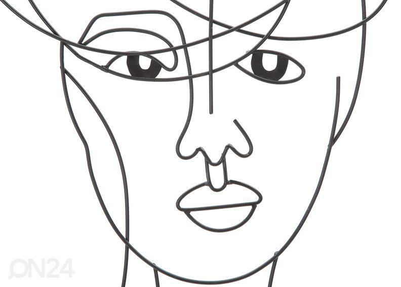 Seinadekoratsioonid Woman 2tk 60x80 cm suurendatud