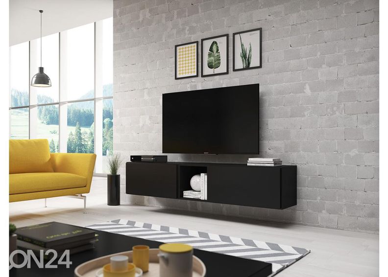 Seinakappide ja riiuli komplekt suurendatud