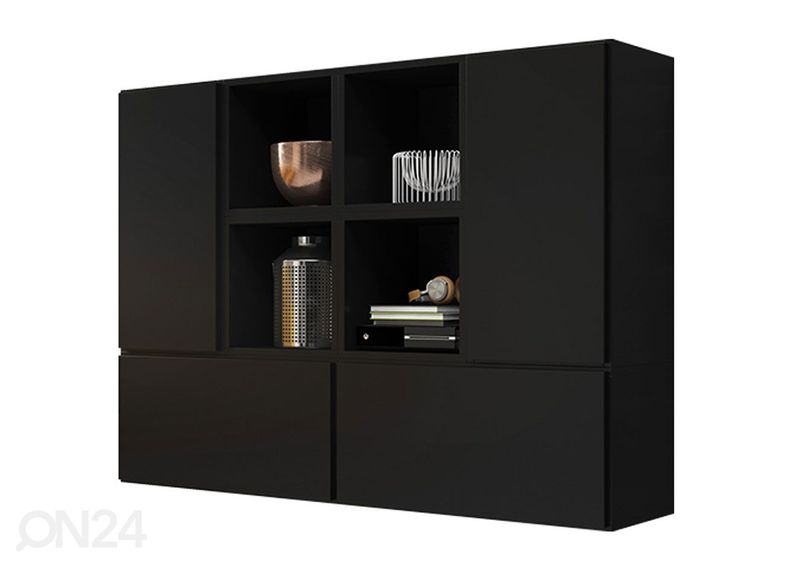 Seinakappide ja riiulite komplekt suurendatud