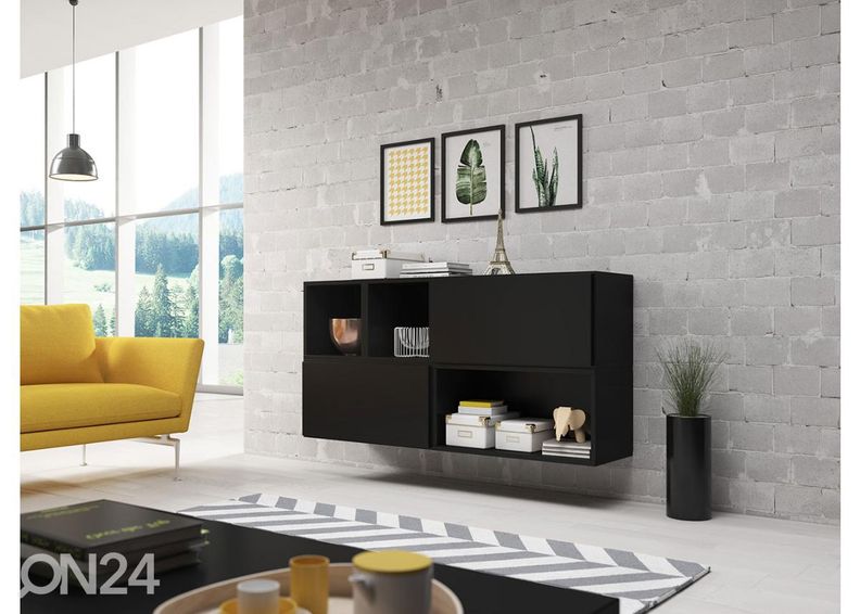 Seinakappide ja riiulite komplekt suurendatud