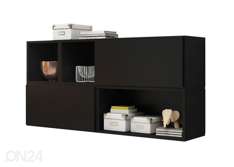 Seinakappide ja riiulite komplekt suurendatud