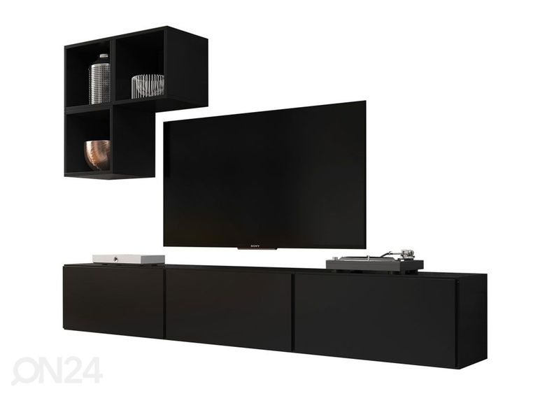 Seinakappide ja riiulite komplekt suurendatud