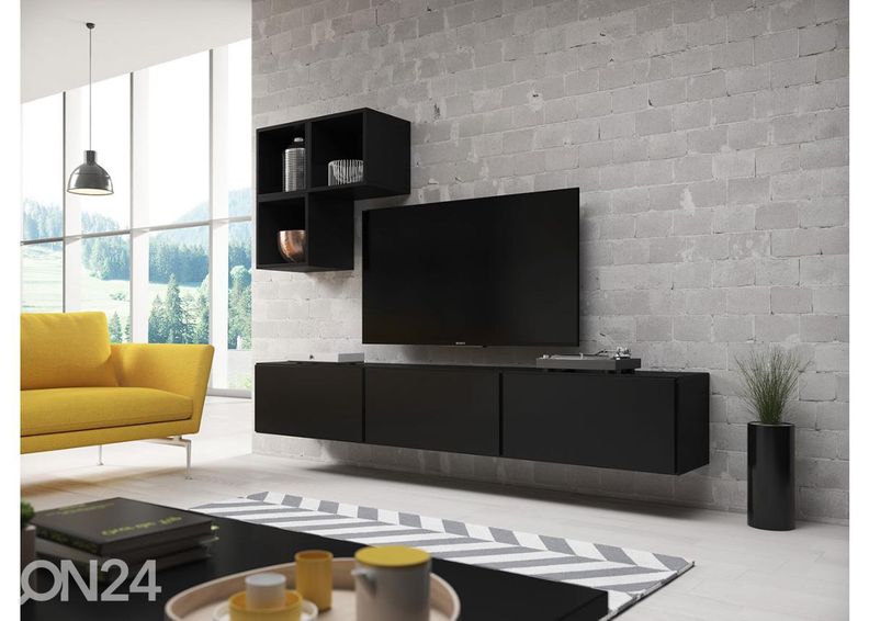 Seinakappide ja riiulite komplekt suurendatud