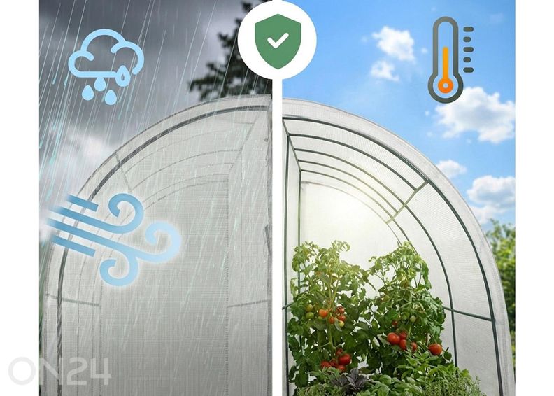 Seinakasvuhoone 2 m² suurendatud