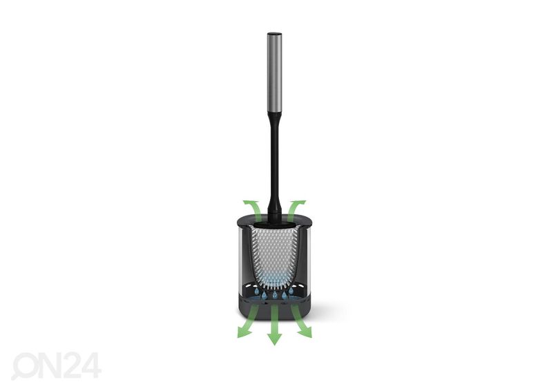 Seinakinnitusega WC-hari Cleany 47x13x8 cm suurendatud