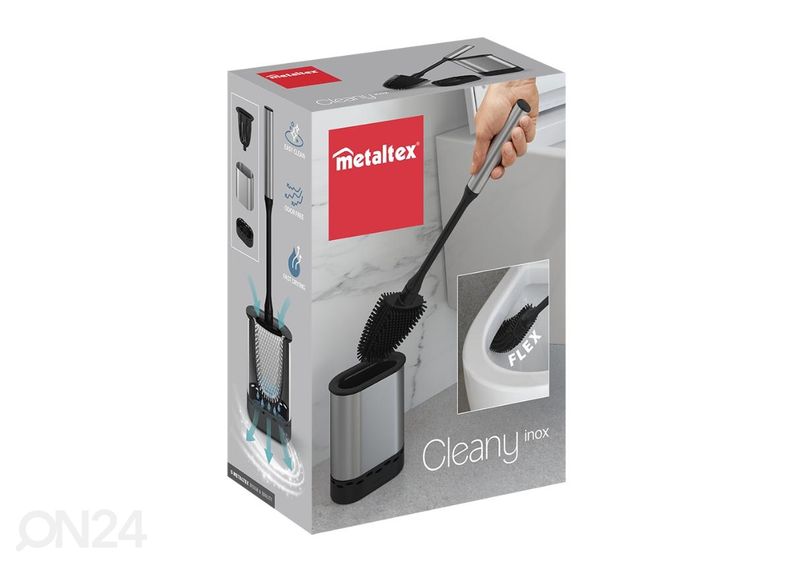 Seinakinnitusega WC-hari Cleany 47x13x8 cm suurendatud