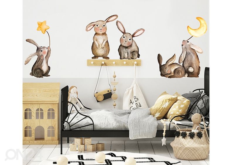 Seinakleebis Jänkud suurendatud