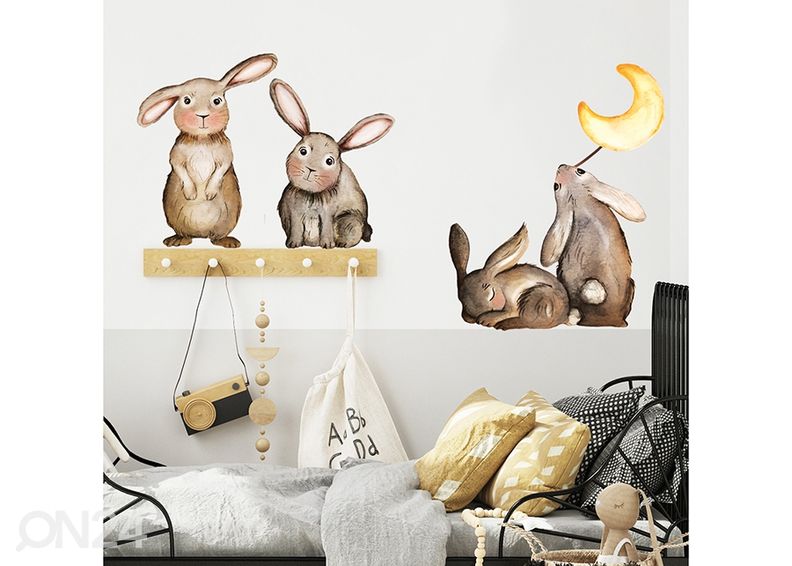 Seinakleebis Jänkud suurendatud