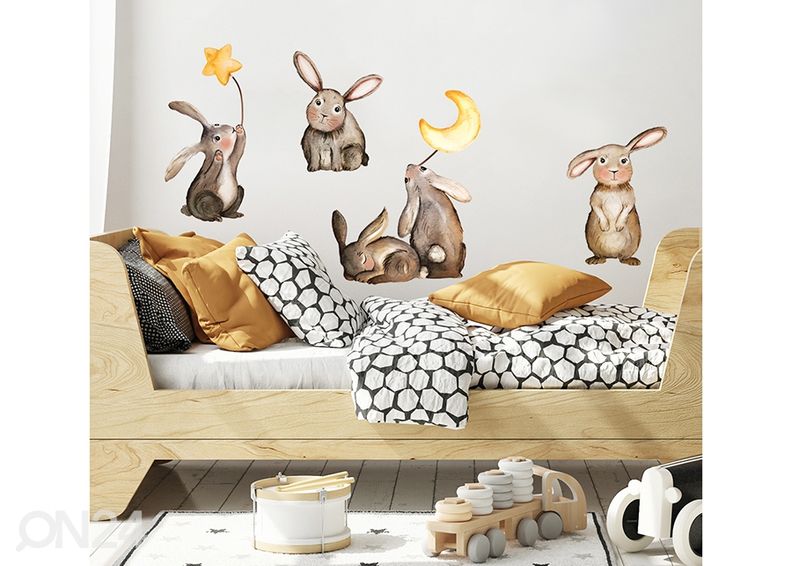 Seinakleebis Jänkud suurendatud