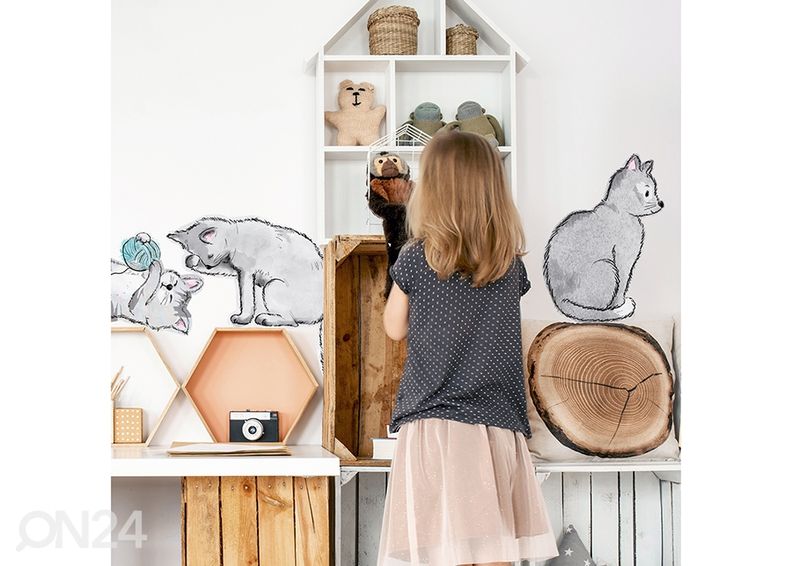 Seinakleebis Kiisud suurendatud