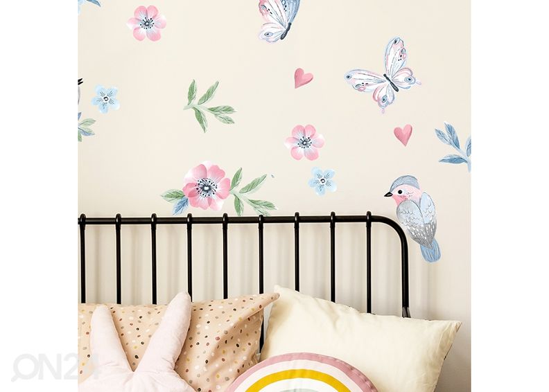 Seinakleebis Linnud suurendatud