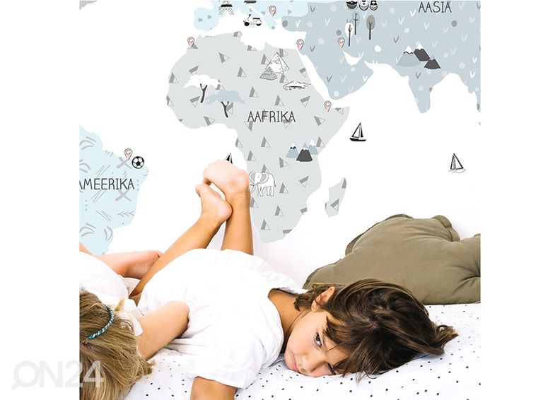 Seinakleebis Maakaart S eesti keeles, eco suurendatud