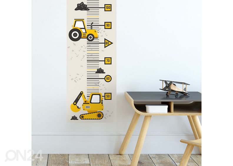 Seinakleebis mõõdupuu Ehistussõidukid suurendatud