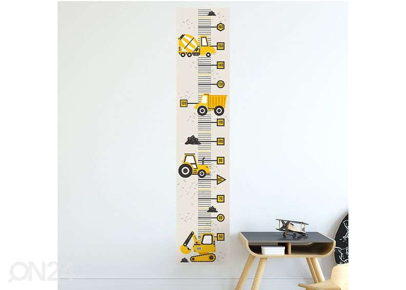 Seinakleebis mõõdupuu Ehistussõidukid suurendatud