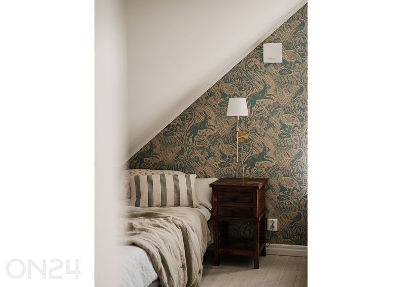 Seinalamp Astrid, messing suurendatud