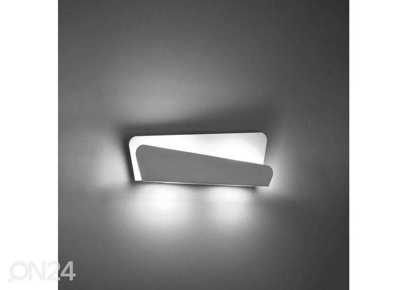 Seinalamp Bascia, valge suurendatud