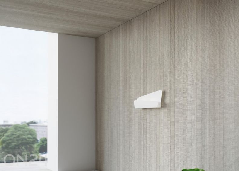 Seinalamp Bascia, valge suurendatud