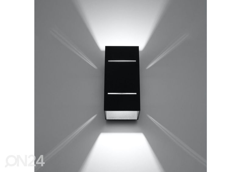 Seinalamp Blocco, must suurendatud