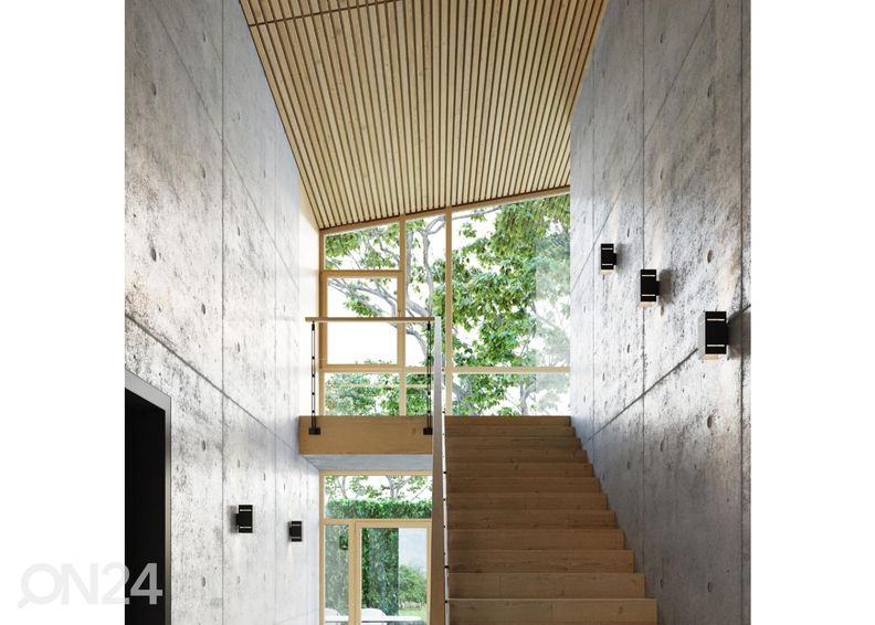 Seinalamp Blocco, must suurendatud