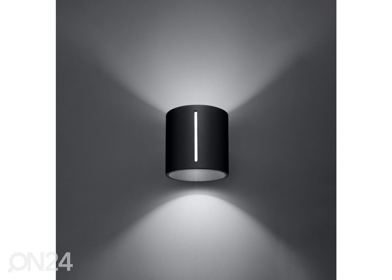 Seinalamp Inez, must suurendatud