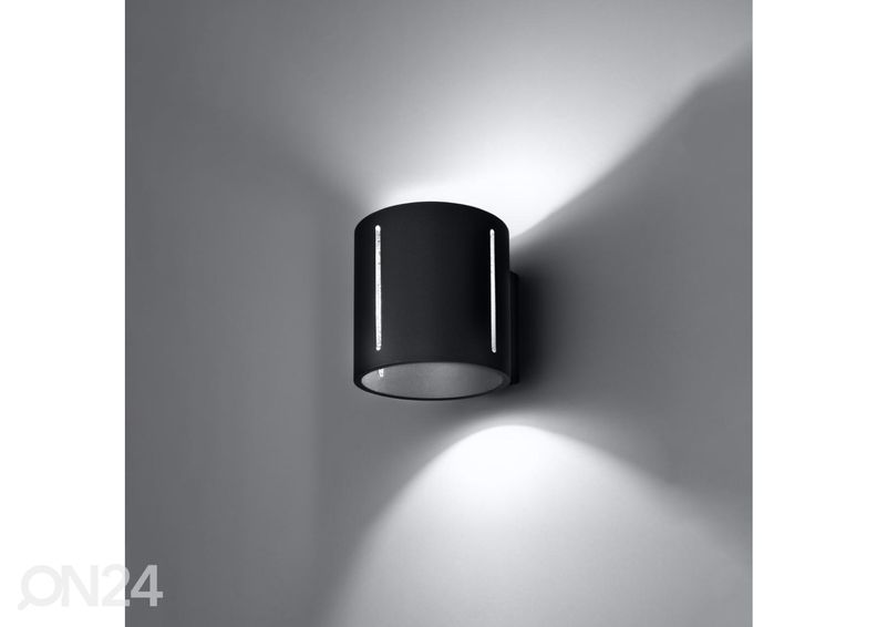 Seinalamp Inez, must suurendatud