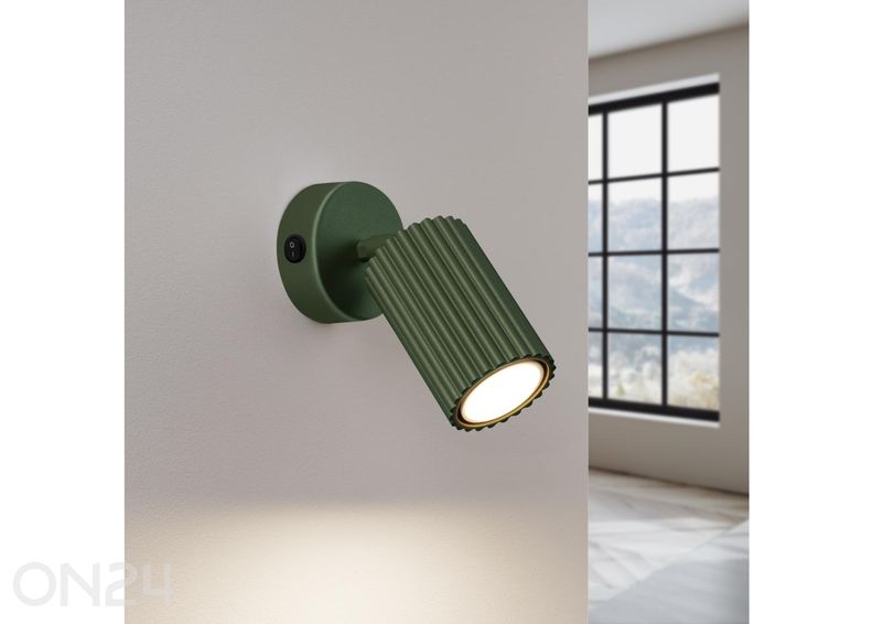 Seinalamp Karbon lülitiga suurendatud