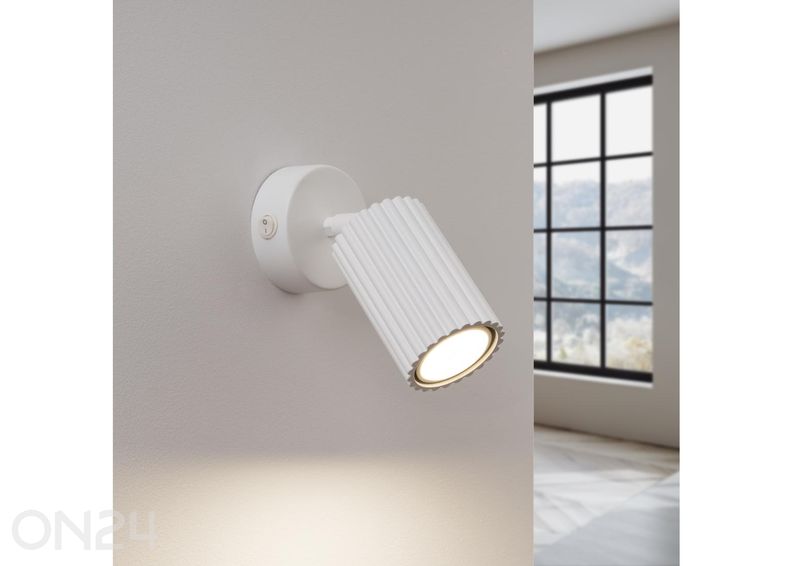 Seinalamp Karbon lülitiga suurendatud