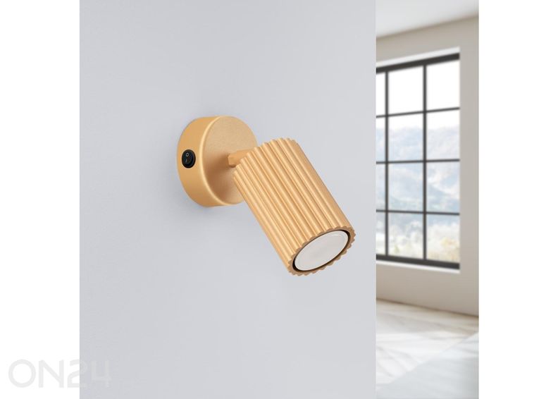 Seinalamp Karbon lülitiga suurendatud