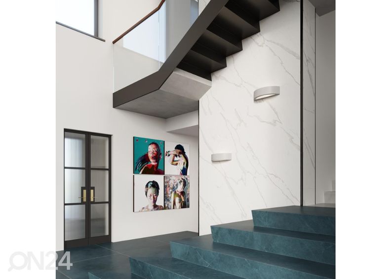 Seinalamp keraamiline Atena, hall suurendatud