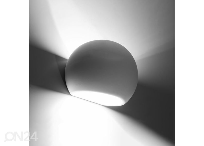 Seinalamp keraamiline Globe suurendatud