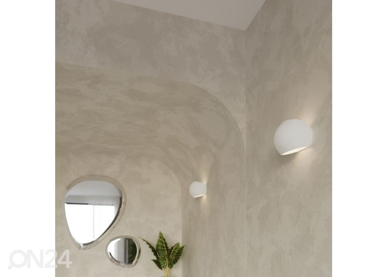 Seinalamp keraamiline Globe suurendatud