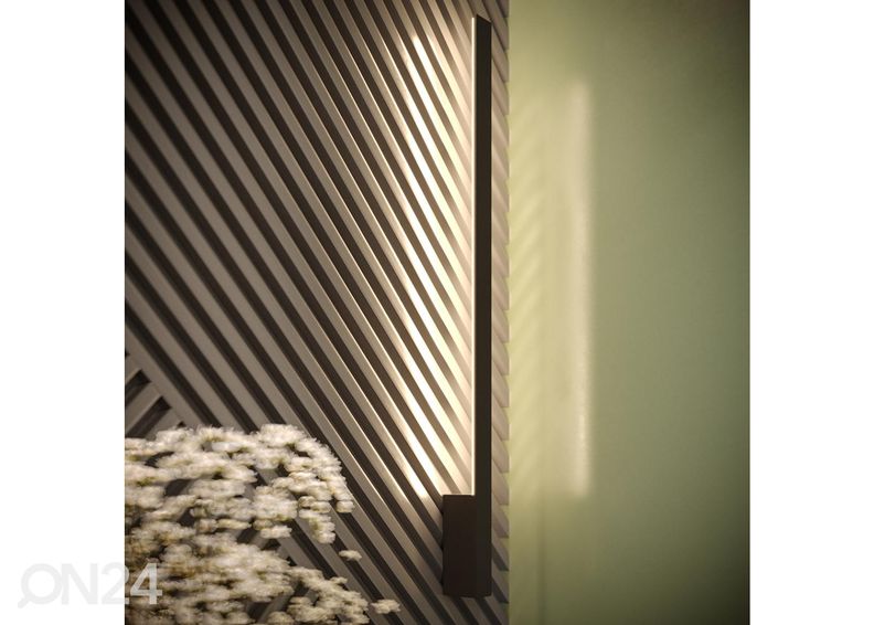 Seinalamp Lahti L, must, 4000K suurendatud