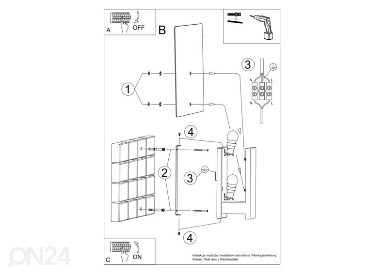 Seinalamp Lappo, wenge suurendatud